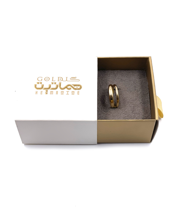 انگشتر دولاین دایان هماتیت گلد Hematite Gold کد 136064