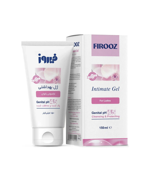 ژل بهداشتی بانوان فیروز Firooz حجم 150 میلی لیتر
