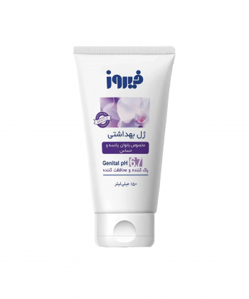 ژل بهداشتی بانوان یائسه و حساس فیروز Firooz حجم 150 میلی لیتر