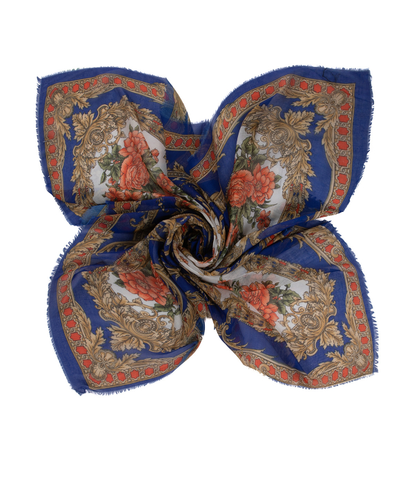 روسری زنانه طرح دار زیبو Ziboo مدل SCARF M0905