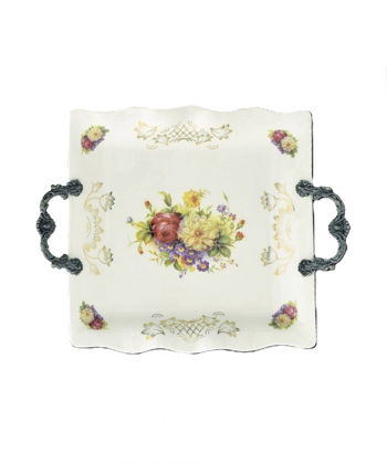 دیس مربع گرند گلدن هوم Golden Home مدل سولو سایز بزرگ