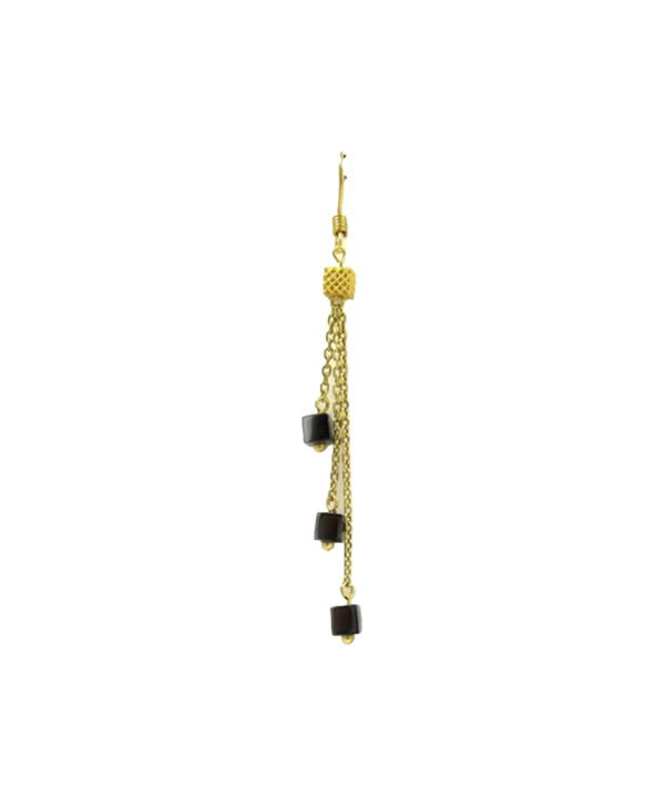 گوشواره طلا 18 عیار زنانه مانچو Mancho مدل efgs004