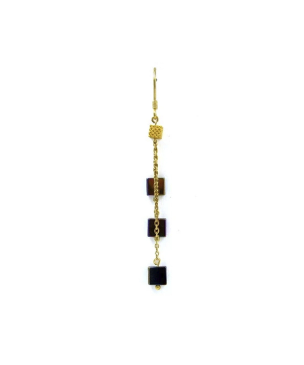 گوشواره طلا 18 عیار زنانه مانچو Mancho مدل efgs002