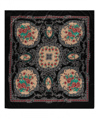 روسری زنانه طرح دار زیبو Ziboo مدل SCARF H-002