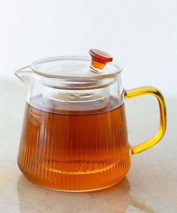 قوری پیرکس دسته رنگی 800 میلی لیتر گلدن هوم Golden Home کد 301