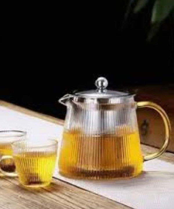 قوری پیرکس دسته رنگی 800 میلی لیتر گلدن هوم Golden Home کد 301