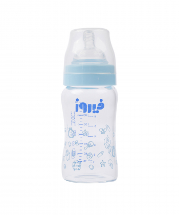 شیشه شیرخوری پیرکس فیروز Firooz حجم 220 میلی لیتر