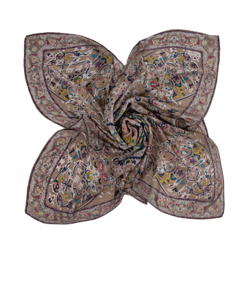 روسری زنانه طرح دار زیبو Ziboo مدل SCARF H-003