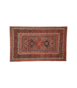 فرش دستباف قرمز ذوالانواری LORI (LORIBAFT)