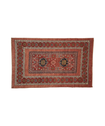 فرش دستباف قرمز ذوالانواری LORI (LORIBAFT)