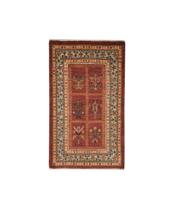 فرش دستباف قرمز ذوالانواری LORI (LORIBAFT)