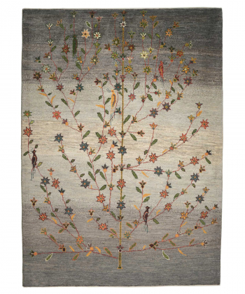 فرش دستباف الوان ذوالانواری AMALEH LANDSCAPE ( GHASHGHAI BAFT)