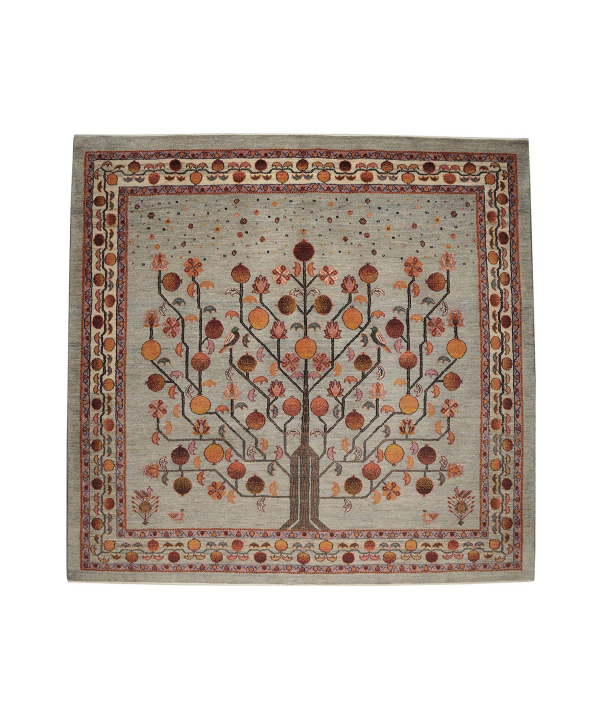 گلیم فرش شیرازقرمز3 ذوالانواری 3164kilim carpet (shiraz)