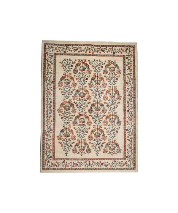 فرش دستباف کشکولی قرمز2 ذوالانواری 3122KASHKULI (KASHKULI BAFT)