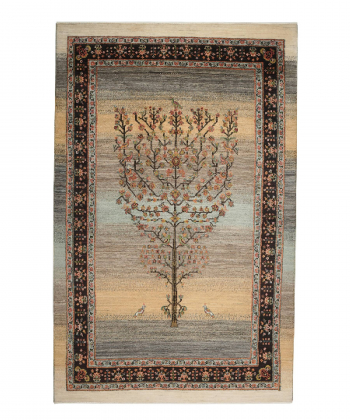 فرش دستباف قشقایی 4312 ذوالانواری Zollanvari