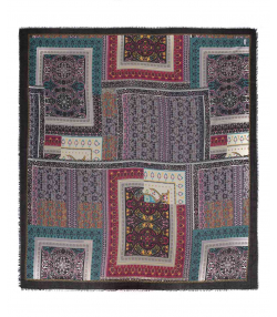 روسری زنانه طرح دار زیبو Ziboo مدل SCARF H-022
