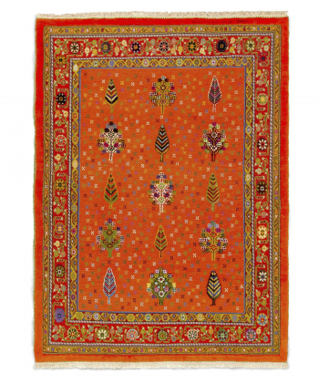 گلیم فرش دستباف طیف قرمز ذوالانواری kilim carpet (shiraz)