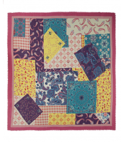 روسری زنانه طرح دار زیبو Ziboo مدل SCARF H-019