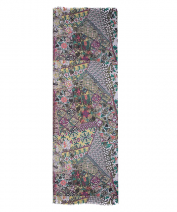 شال زنانه طرح دار زیبو Ziboo مدل SHS19398