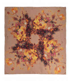 روسری زنانه طرح دار زیبو Ziboo مدل SCARF M0885