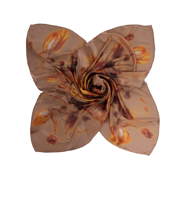 روسری زنانه طرح دار زیبو Ziboo مدل SCARF M0885