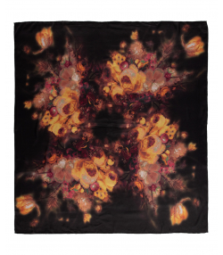 روسری زنانه طرح دار زیبو Ziboo مدل SCARF M0885