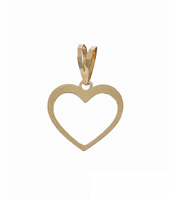 آویز قلب نینا هماتیت گلد Hematite Gold کد 136074