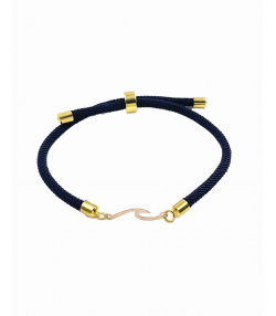 دستبند موج دریا هماتیت گلد Hematite Gold کد 136080