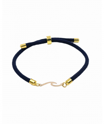دستبند موج دریا هماتیت گلد Hematite Gold کد 136080