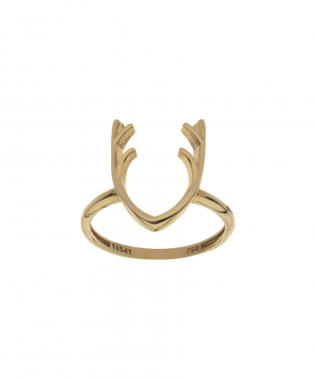 انگشتر طلا شاخ گوزن میوگلد Mio Gold کد R603