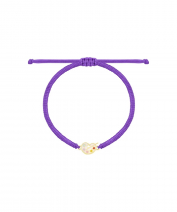 دستبند بافت بنفش پالت رنگ درریس Doris کد P5650