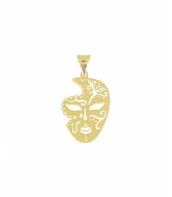 پلاک طلا بالماسکه میوگلد Mio Gold کد N101