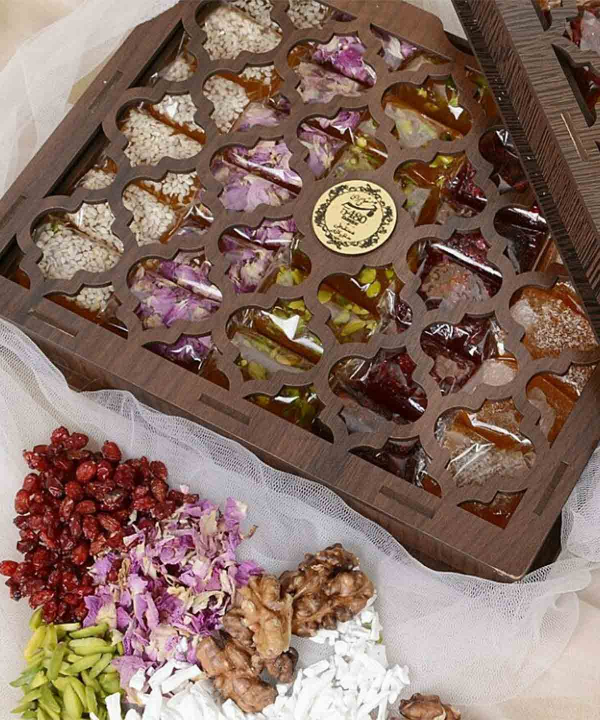 حلوا مسقطی میکس فاخر Fakher وزن 700 گرم
