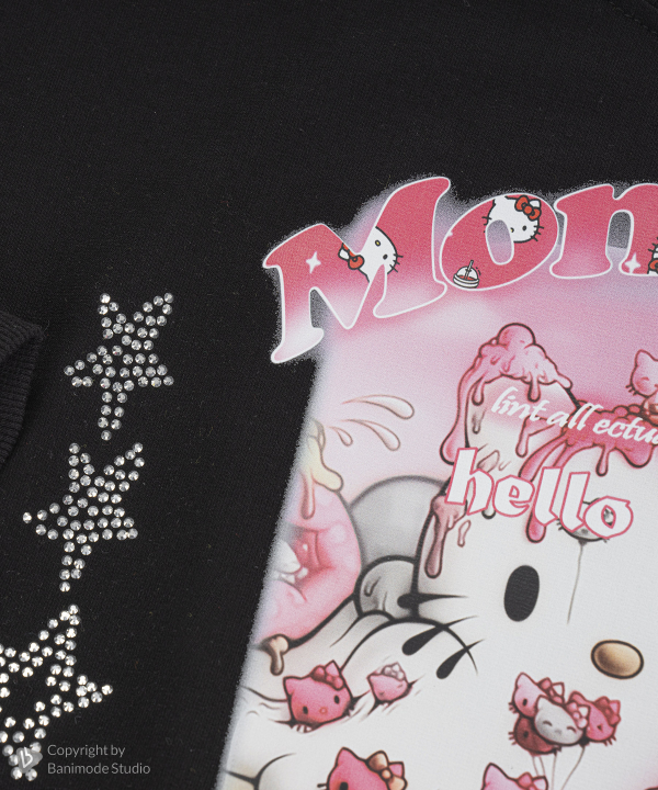 سویشرت دخترانه کیوتی کالکشن Cutie Collection کد 3589