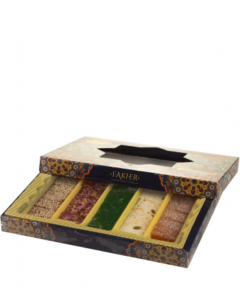 حلوا مسقطی میکس فاخر Fakher وزن 580 گرم