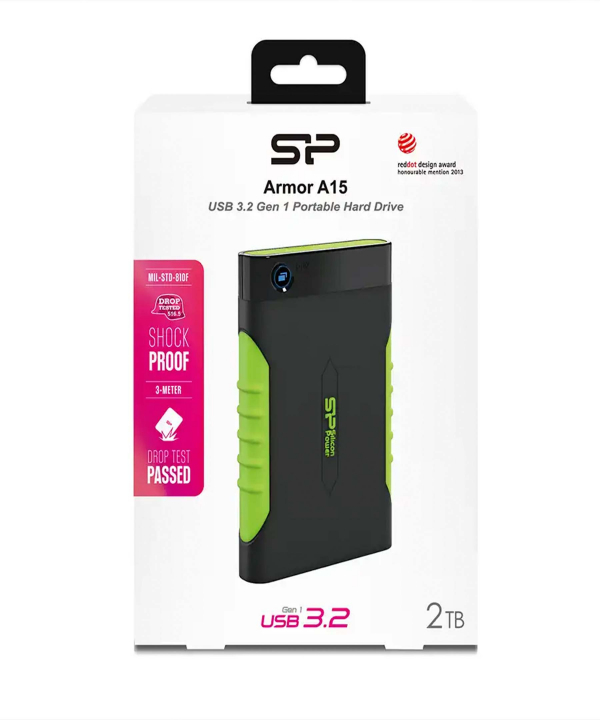 هارد سیلیکون پاور مدل Armor A15 ظر فیت 1 ترابایت