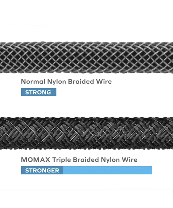کابل 2 متری USB C به HDMI مومکس مدل Momax EliteLink Braided Cable DT3
