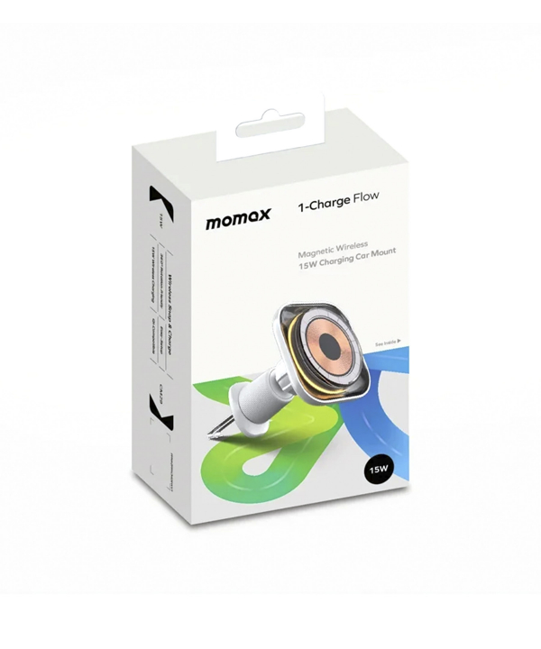 شارژر مگسیف خودرو 15 وات مومکس مدل Momax 1-Charge Flow CM29