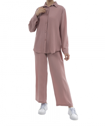 ست شومیز و شلوار زنانه نارین مد مدل 561