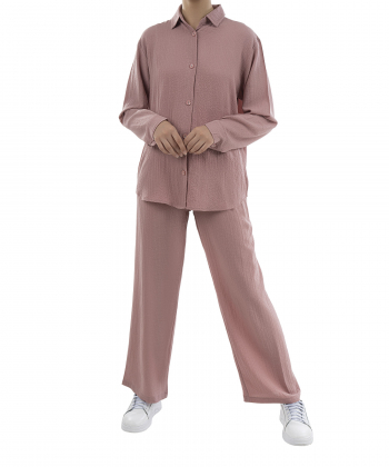 ست مانتو و شلوار زنانه نارین مد مدل 5610