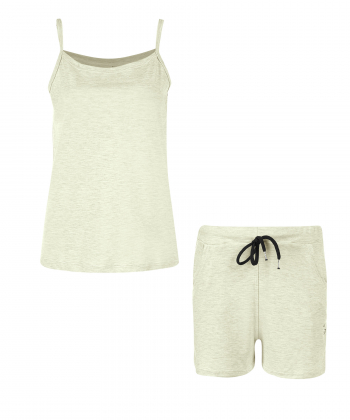 ست تاپ و شلوارک زنانه نیل کوک Nilkouk کد BCD19