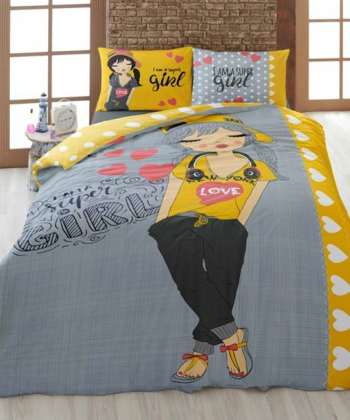 سرویس روتختی تک نفره 4 تکه تورکاز Turkaz طرح 1097