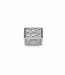 انگشتر راه دال پهن نقره سایز L درسا جواهر Dorsa Jewelry کد58950