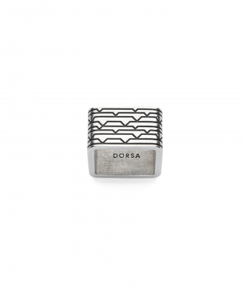 انگشتر راه دال پهن نقره سایز L درسا جواهر Dorsa Jewelry کد58950