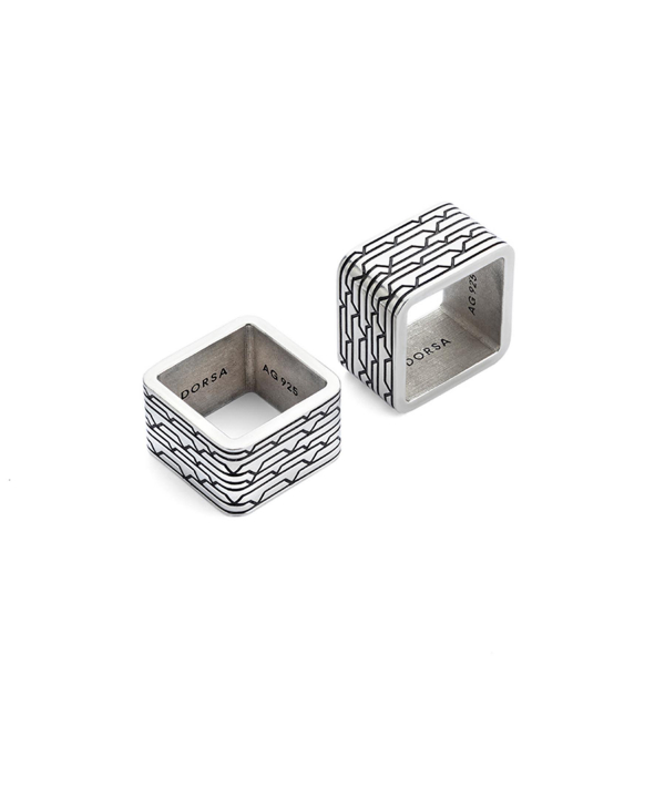 انگشتر راه دال پهن نقره سایز L درسا جواهر Dorsa Jewelry کد58950