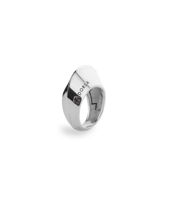انگشتر دیودال بیضی نقره سایز S درسا جواهر Dorsa Jewelry کد59619