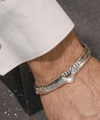 دستبند خرد نقره سایز M درسا جواهر Dorsa Jewelry کد61861