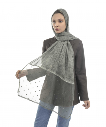 شال نخی زنانه مدلینا مدل 1981