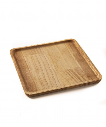 سینی چوبی مربع متوسط گلدن هوم Golden Home کد 1078-1