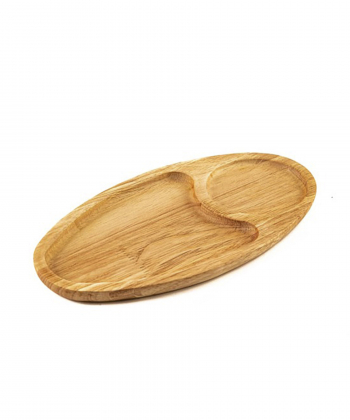 ظرف سرو چوبی رابر گلدن هوم Golden Home مدل بیضی 1085